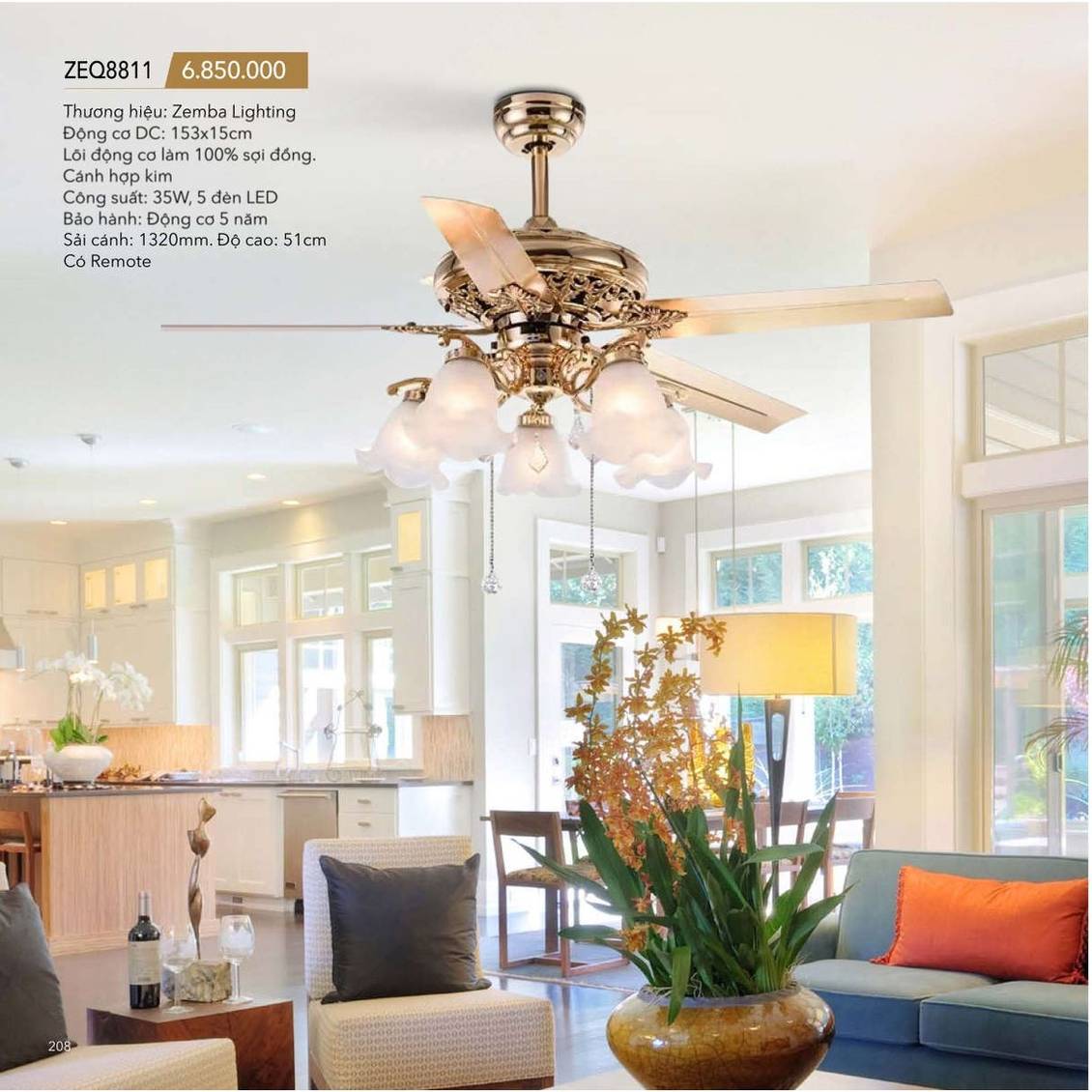 Đèn trang trí ZEMBA Lighting Catalogue và Bảng giá mới nhất /Page 
